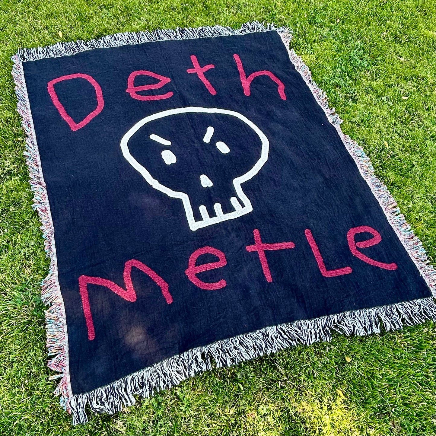 Deth Metle Blanket (60"x50")
