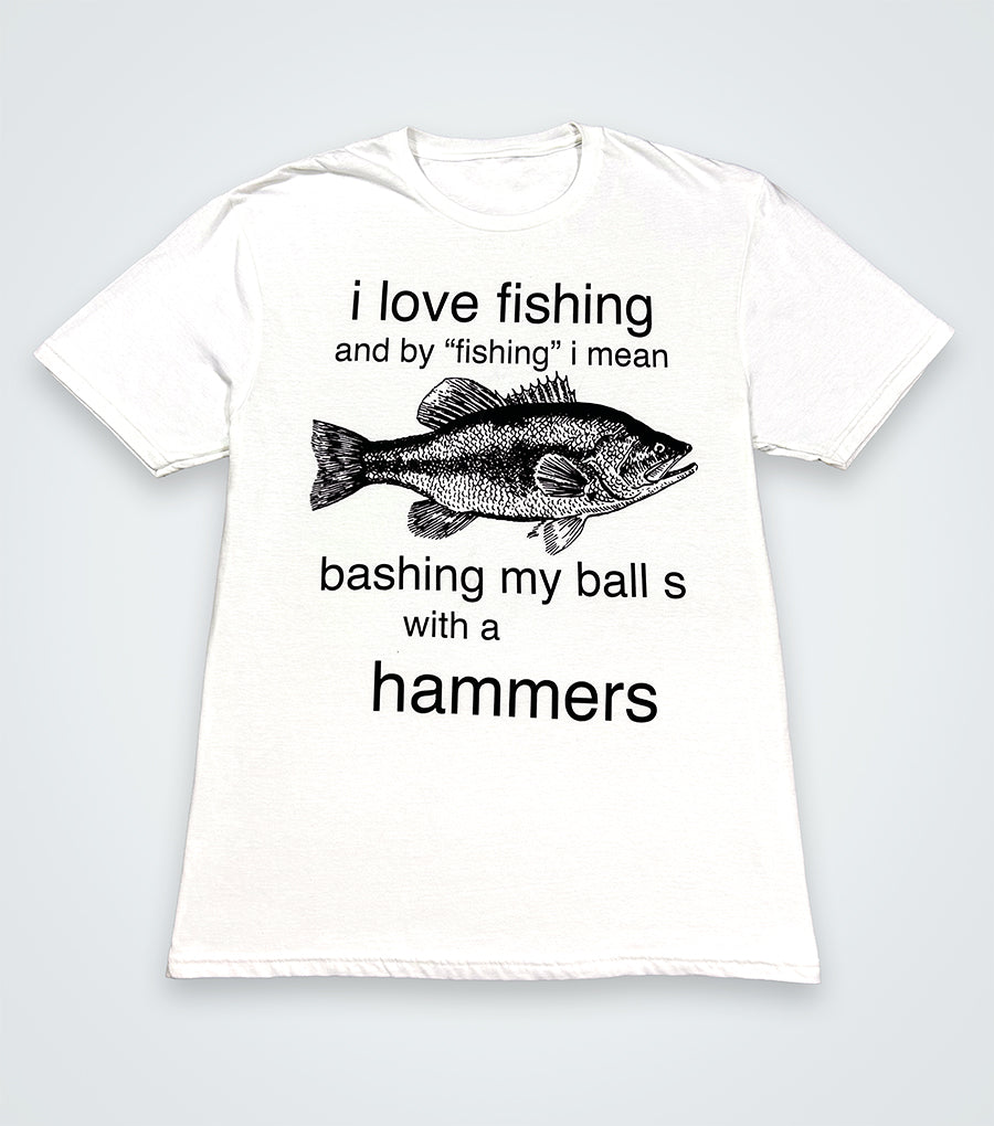 I love fishing...